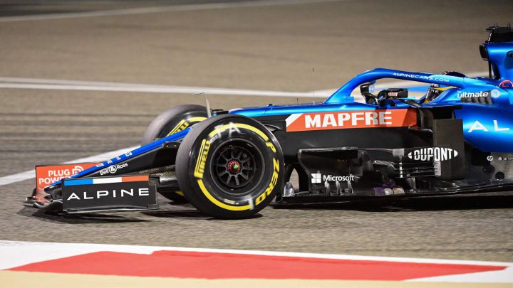 Fernando Alonso (Alpine A512). Bahréin, F1 2021. 