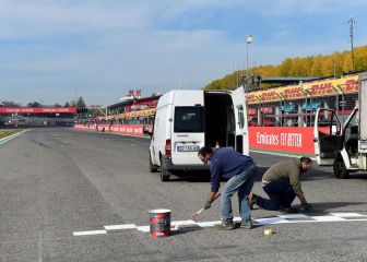 Sin público en Ímola