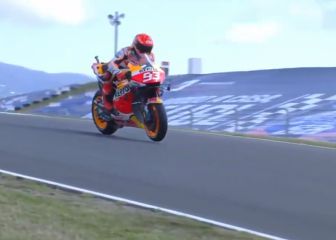 Márquez reaparece entre los mejores nueve meses después