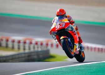 Márquez se faja con la Honda como siempre y arranca sexto