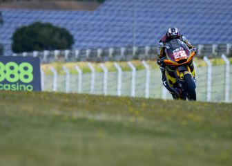 Tercera pole consecutiva de Lowes pese a sufrir una caída