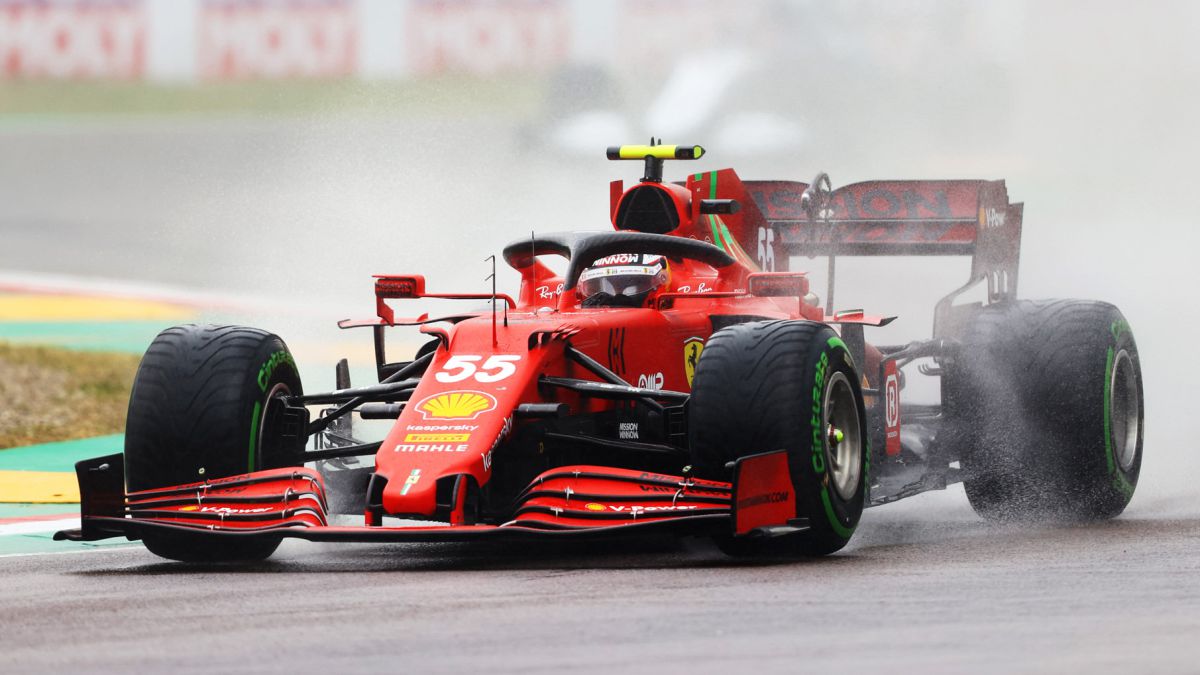 F1 | Sainz remonta bajo la lluvia - AS.com