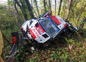 El sueño de Rovanpera acaba en un fuerte accidente