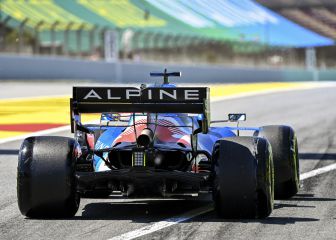 El alerón trasero del Alpine A521, en el punto de mira