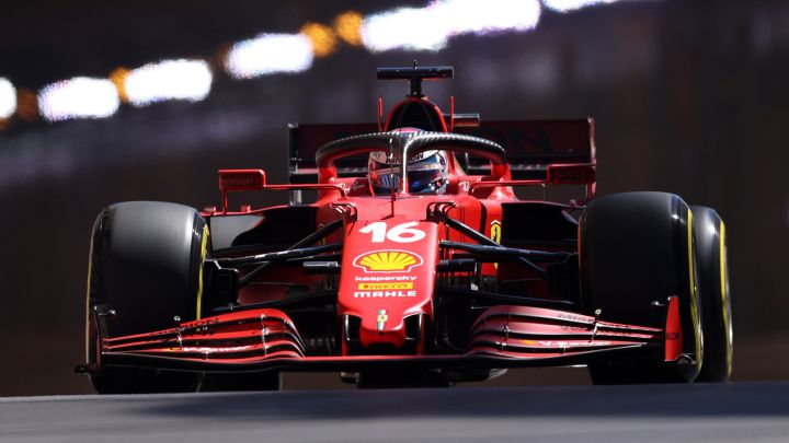 Charles Leclerc (Ferrari SF21). Mónaco, F1 2021. 