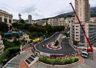 La clasificación en Mónaco en imágenes