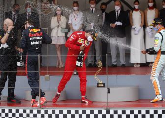 Las mejores imágenes del segundo puesto de Carlos Sainz en Montecarlo