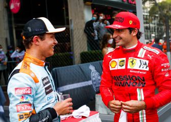 Sainz se la devuelve a Norris