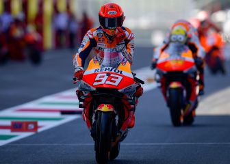 Márquez está tocado, arranca 13º y no se descarta que pare