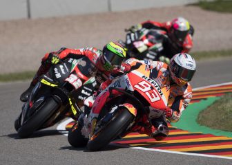 Primer acceso directo de Márquez en seco a la Q2