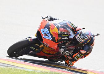 Resumen carrera Moto2 GP de Alemania: triplete de Garnder