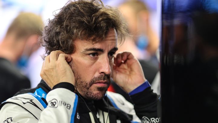 Fernando Alonso (Alpine). Spielberg, Austria. F1 2021. 
