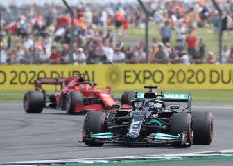 Hamilton lanza el esprint