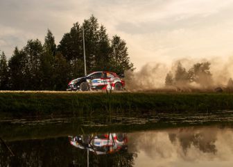 Rovanpera sigue en racha y Tanak se retira