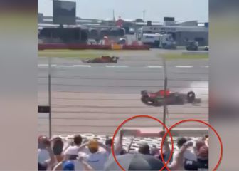 La imagen de los ingleses en el accidente de Verstappen que indigna al mundo