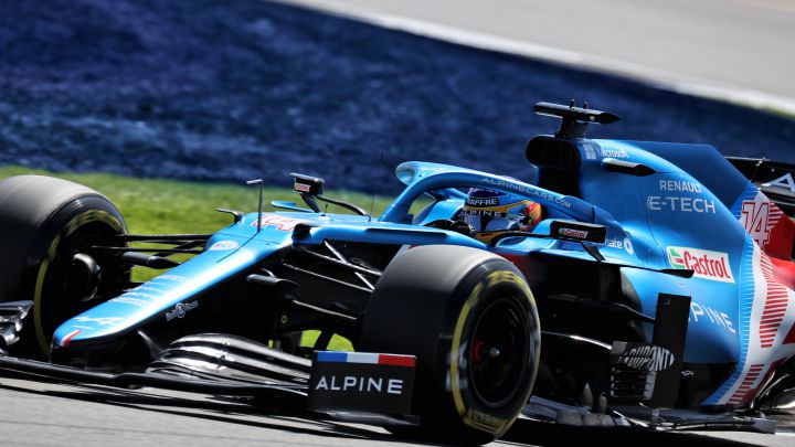 Fernando Alonso Silverstone 2021