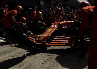 El Ferrari promete en Hungría