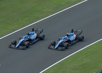 Alonso sujeta a Hamilton y Ocon lleva a la gloria a Alpine