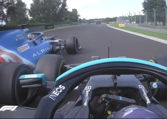La exhibición de Alonso ante Hamilton