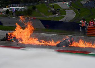 Pedrosa se asustó con la caída y KTM le ofreció parar