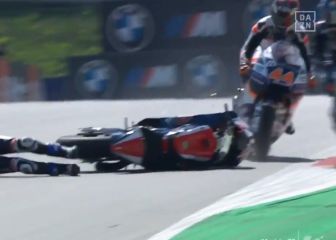 Virguería de Canet para evitar el impacto con Beaubier