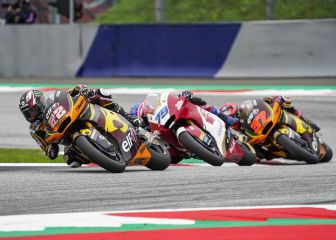 Pole de Lowes por delante de Raúl Fernández y Ogura