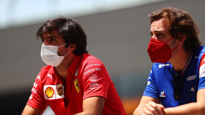 Sainz: "No me importaría ser el compañero de Alonso"