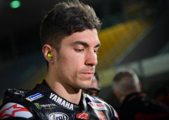 Maverick no volverá a subirse más a la Yamaha este año