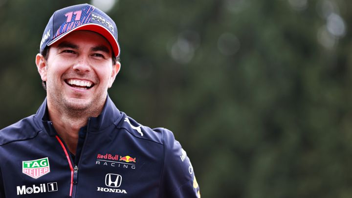 Sergio Pérez (Red Bull). Spa-Francorchamps, F1 2021.