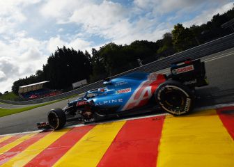 Sorpresa de Alonso y fiasco de Verstappen y Leclerc en Spa