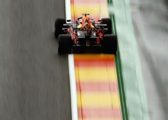 La pole de Max Verstappen en Spa en imágenes
