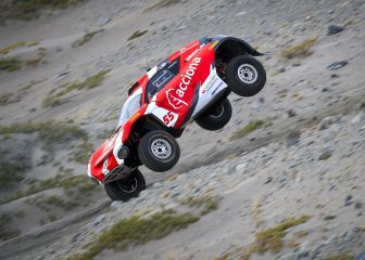 Primer podio de Laia y Sainz