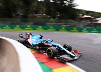 Alonso, ante un 