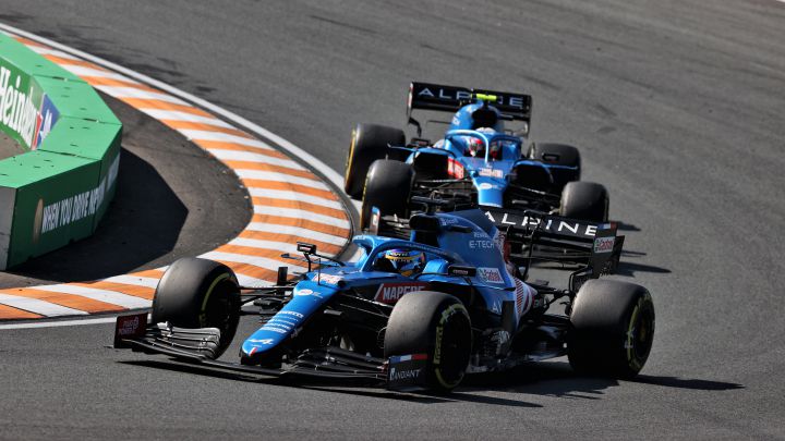 La gestión de carrera de Alonso asombra a Alpine