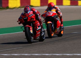Resumen carrera MotoGP GP de Aragón: Márquez, al límite