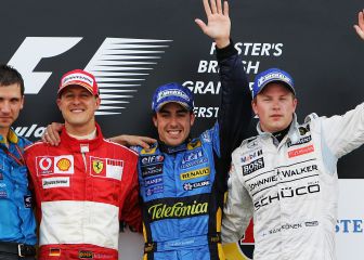 Los pilotos con más temporadas en la F1