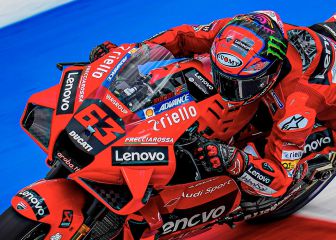 Resumen clasificación MotoGP: exhibición de Bagnaia