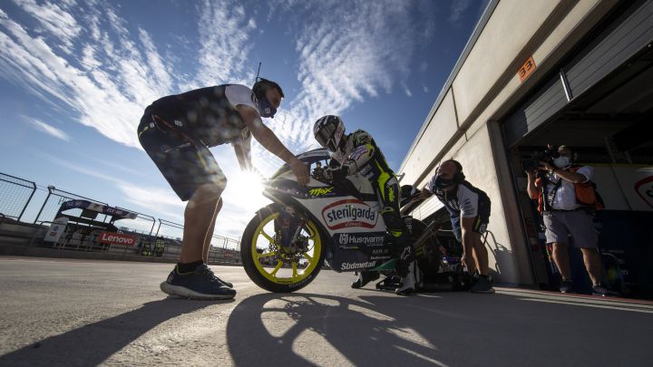 Pole de Fenati con Acosta noveno y Garca duodcimo