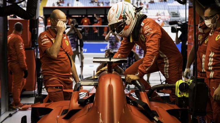 Leclerc ya tiene el esperado nuevo motor de Ferrari