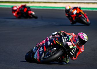 Aleix manda en el estreno de Raúl Fernández con la MotoGP