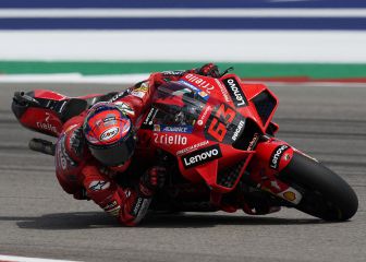 Resumen clasificación GP de Las Américas: Bagnaia, fulmina