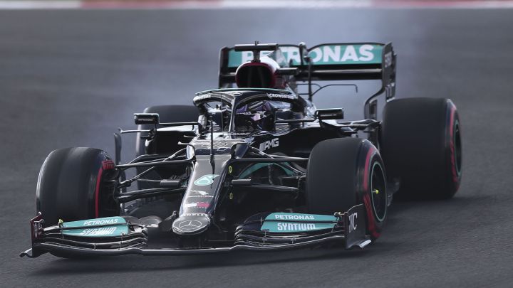 Lewis Hamilton (Mercedes W12). Estambul, Turquía. F1 2021.