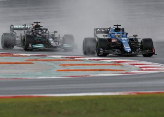 Hamilton salva el primer envite en un gran sábado de Alonso