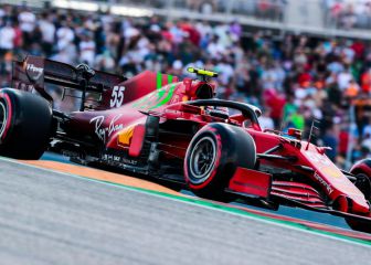 Resumen Libres 3 GP EEUU: Sainz tantea el liderato