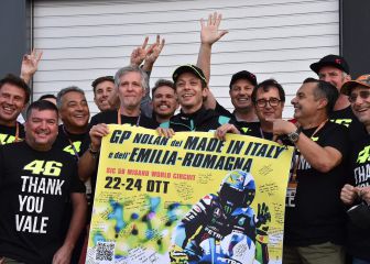 Rossi: alegría por Marini y nostalgia por Simoncelli