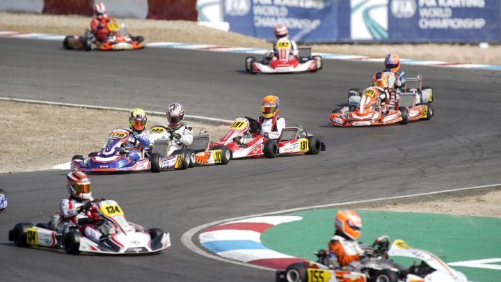 185 pilotos aspiran a la corona mundial del karting