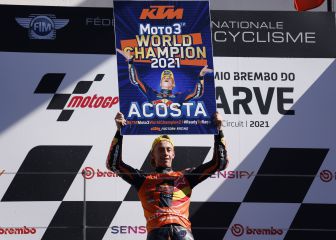 La celebración de Pedro Acosta en imágenes