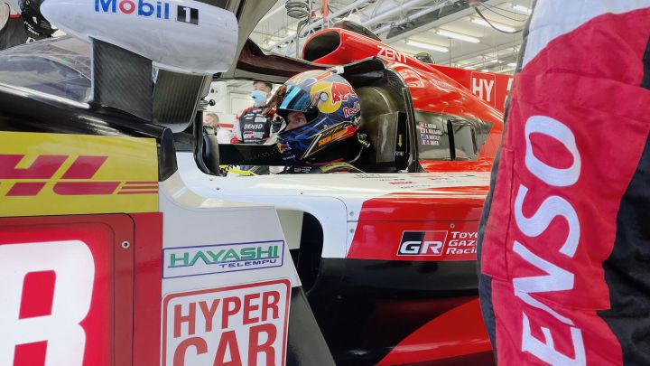 Sebastien Ogier brilla con el Toyota de Le Mans