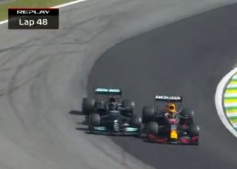 Verstappen y Hamilton hacen que sea otro deporte: la pelea épica de ambos en el carrerón de Brasil