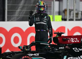 Las mejores imágenes de la pole de Hamilton en Qatar